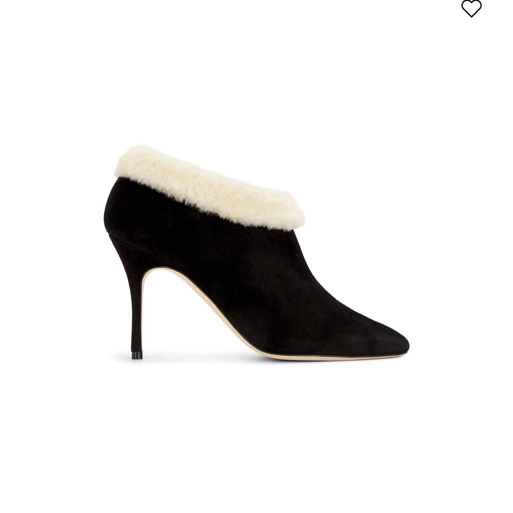 Manolo Blahnik Escaria 90 Suede Boot